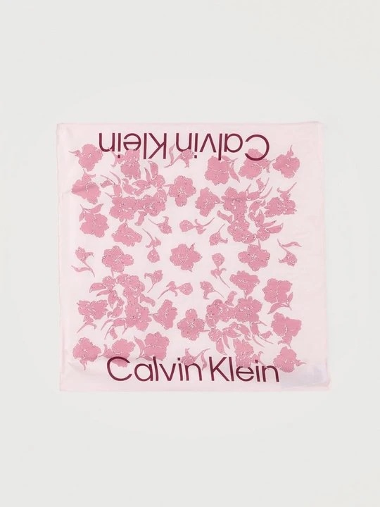 Zdjęcie produktu Chusta Calvin Klein jasnoróżowy