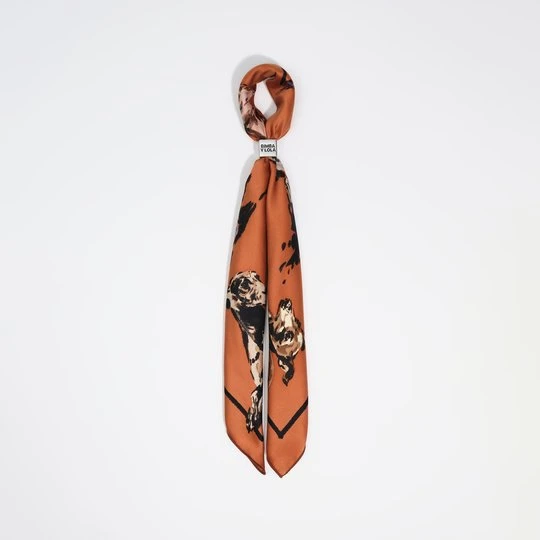 Zdjęcie produktu Chusta charms charty karmelowa BIMBA Y LOLA CARAMEL