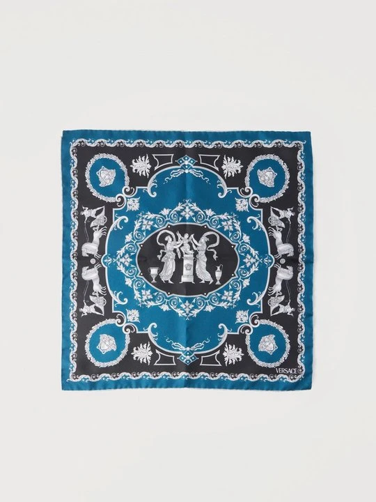 Zdjęcie produktu Chusta Versace niebieski
