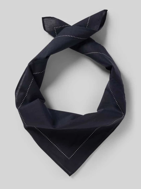 Zdjęcie produktu Chusta z czystej Bawełna ekologiczna Model 'NICOLAJ BANDANA' Selected Homme Granatowy