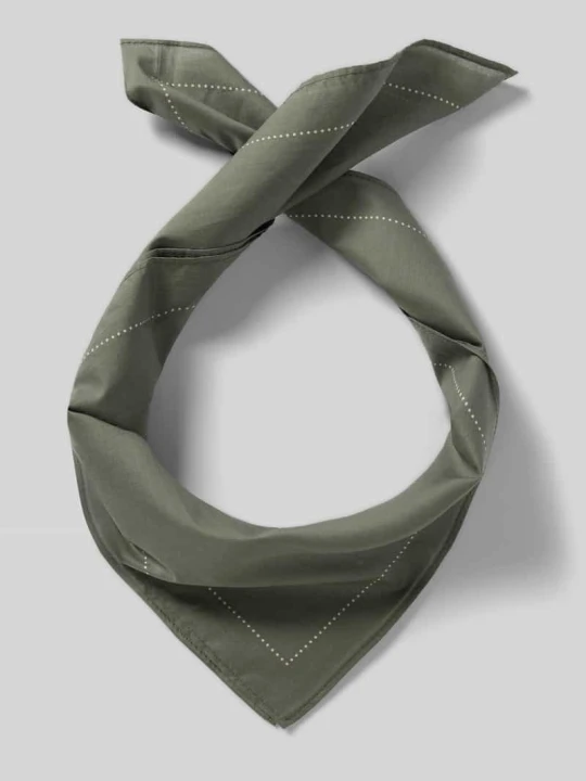 Zdjęcie produktu Chusta z czystej Bawełna ekologiczna Model 'NICOLAJ BANDANA' Selected Homme Oliwkowy