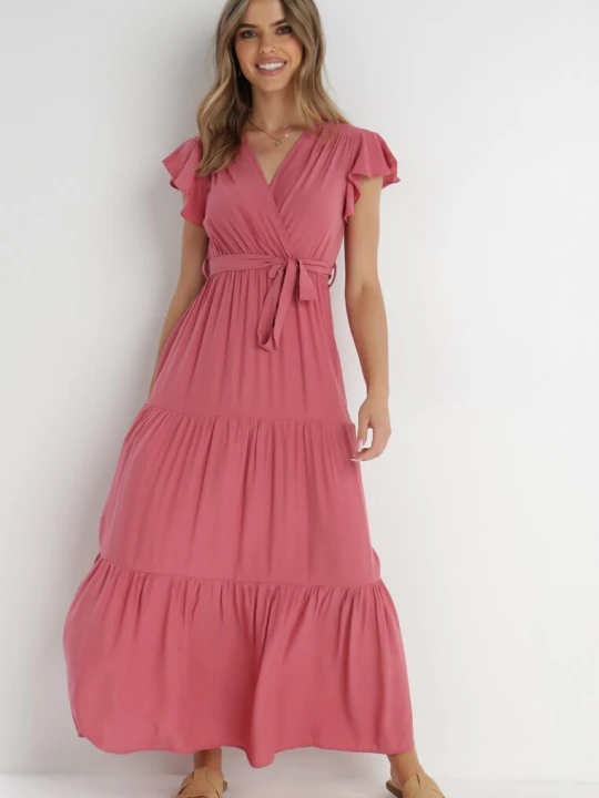 Zdjęcie produktu Ciemnoróżowa Sukienka Cephemus Rosa Różowy