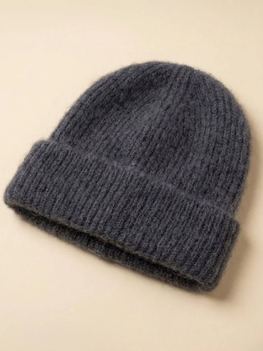 Zdjęcie produktu Ciepła Czapka Misty Beanie - 76% moher LAÏF