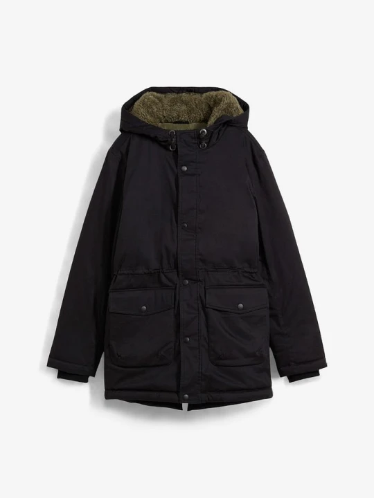Zdjęcie produktu Ciepła parka zimowa, hydrofobowa BonPrix czarny