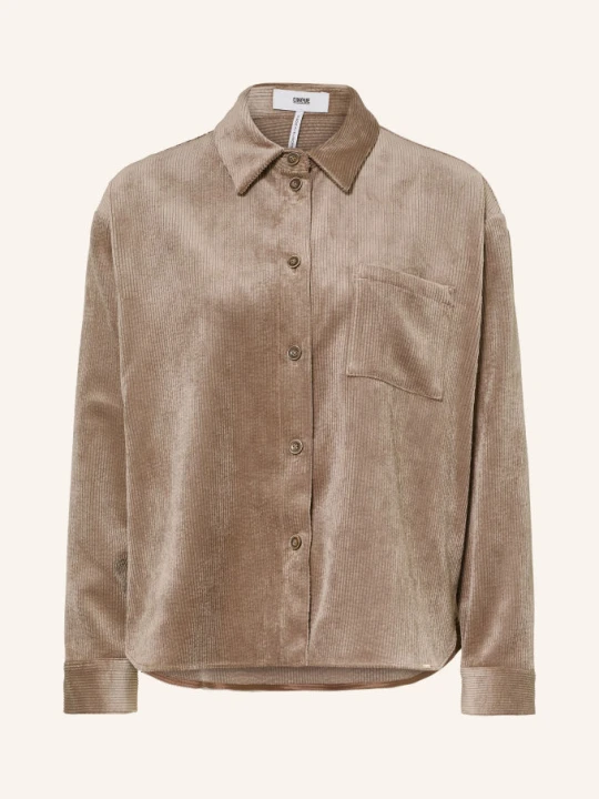 Zdjęcie produktu Cinque Bluzka Koszulowa Citari Z Sztruksu beige SZARY