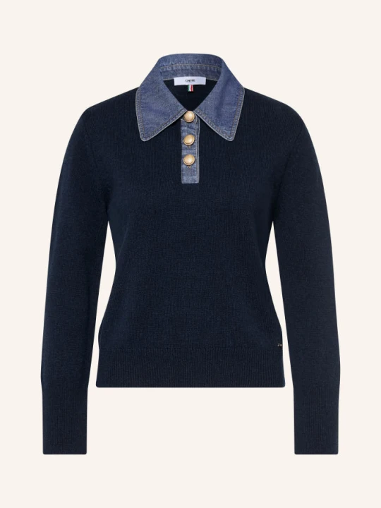 Zdjęcie produktu Cinque Dzianinowa Koszulka Polo Cidemo blau GRANATOWY