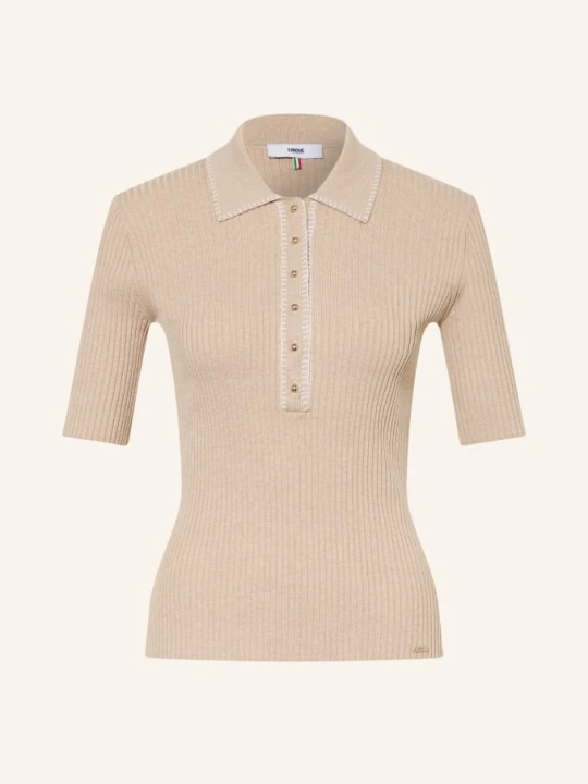 Zdjęcie produktu Cinque Dzianinowa Koszulka Polo Cielbo beige