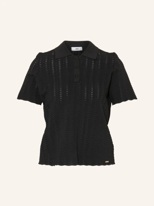 Zdjęcie produktu Cinque Dzianinowa Koszulka Polo Cifluto schwarz CZARNY