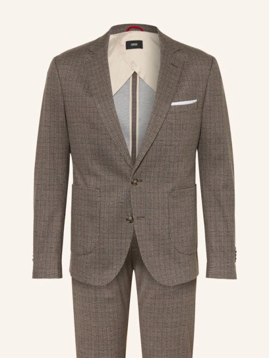 Zdjęcie produktu Cinque Garnitur Z Dżerseju Cidatius O Kroju Extra Slim Fit braun brązowy
