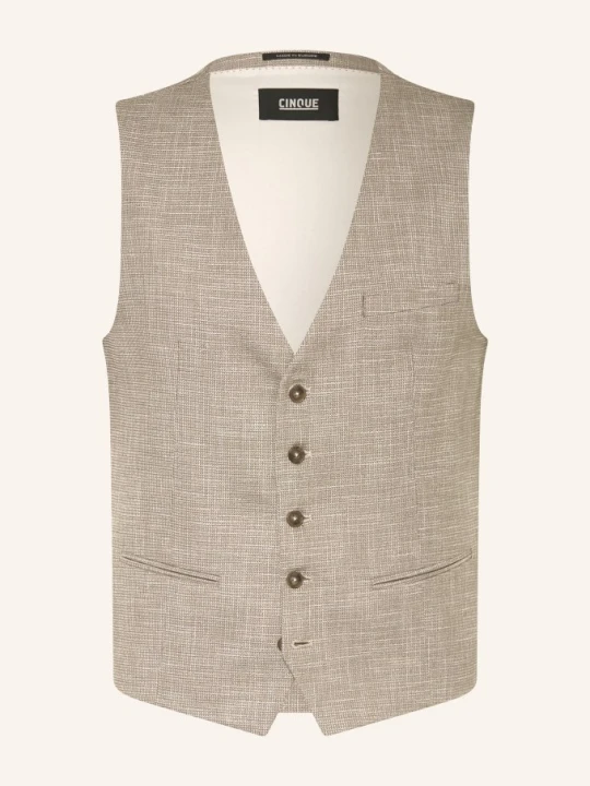 Zdjęcie produktu Cinque Kamizelka Do Garnituru Civitra Slim Fit beige