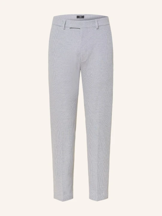 Zdjęcie produktu Cinque Spodnie Garniturowe Cibeppe Tapered Fit Z Dżerseju grau 68 dunkelblau