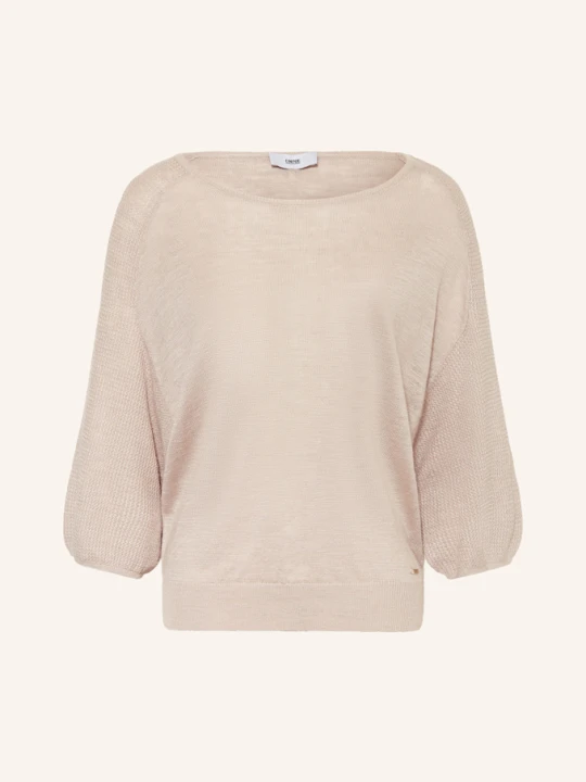 Zdjęcie produktu Cinque Sweter Cimaori Z Lnem I Rękawami 3 / 4 beige