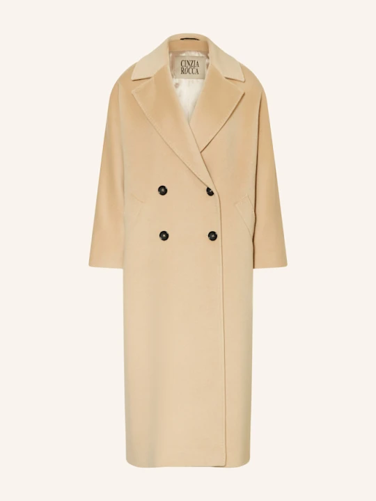 Zdjęcie produktu Cinzia Rocca Płaszcz Wełniany beige