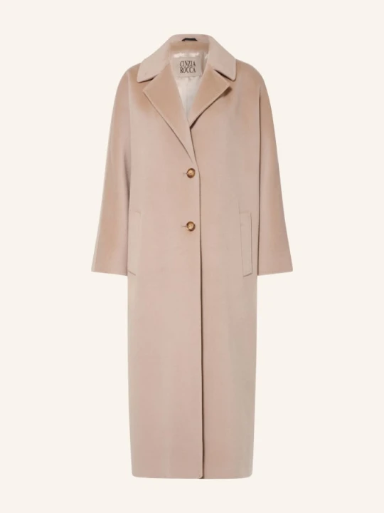 Zdjęcie produktu Cinzia Rocca Płaszcz Wełniany Oversize beige