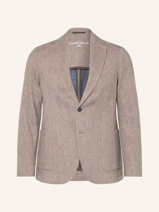 Zdjęcie produktu Circolo 1901 Marynarka Z Jerseyu O Kroju Slim Fit braun BRĄZOWY