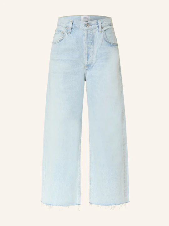 Zdjęcie produktu Citizens Of Humanity Jeansy Cropped Ayla Raw Hem blau Sailor lt indigo