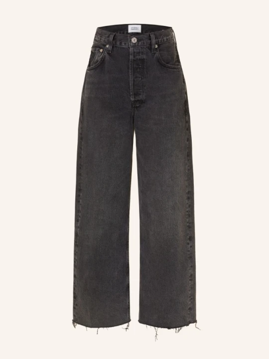 Zdjęcie produktu Citizens Of Humanity Jeansy Cropped Ayla Raw Hem schwarz BRSON WASHED BLACK