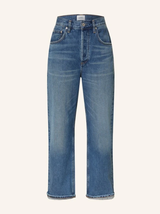 Zdjęcie produktu Citizens Of Humanity Jeansy Cropped Dahlia blau różowy
