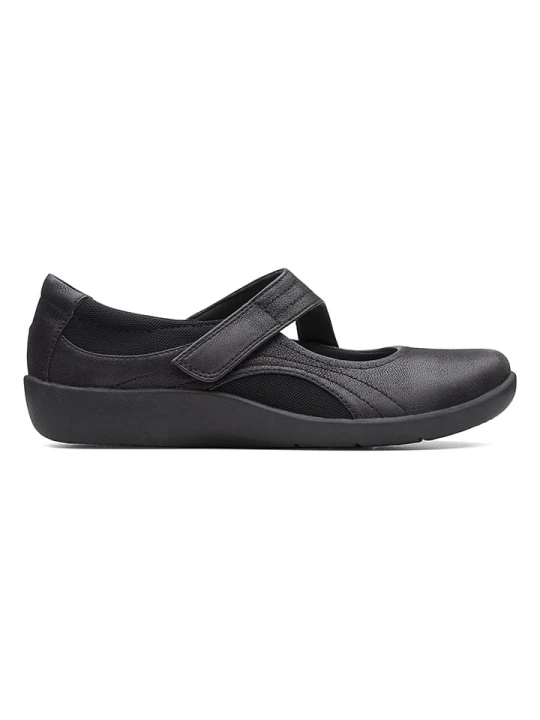 Zdjęcie produktu Clarks Baleriny "Sillian" w kolorze czarnym rozmiar: 41