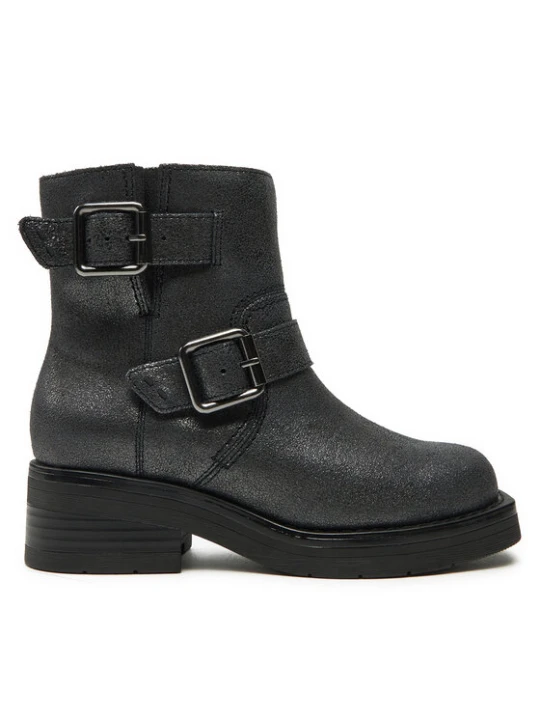 Zdjęcie produktu Clarks Botki Rebelle Buckle 26178889 Srebrny