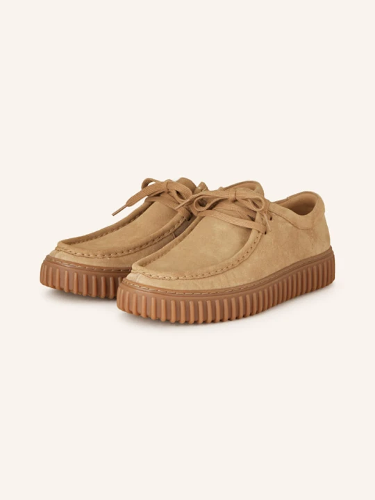 Zdjęcie produktu Clarks Buty Sznurowane Torhill braun JASNOBRĄZOWY