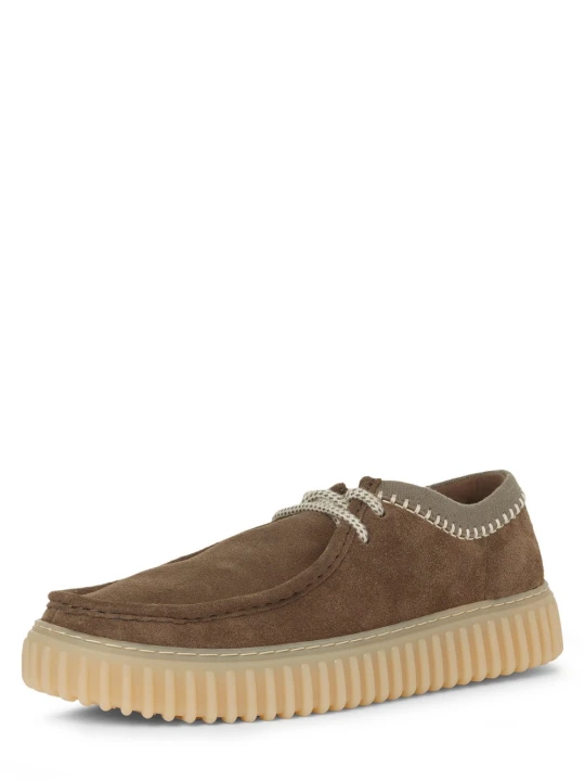 Zdjęcie produktu Clarks Buty - Torhill Lo Mężczyźni skóra brązowy