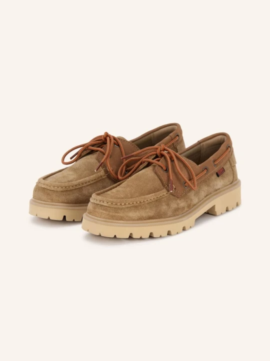 Zdjęcie produktu Clarks Buty Żeglarskie Cleyhill beige