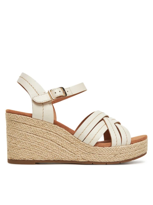 Zdjęcie produktu Clarks Espadryle Sabina Strap 26181464 Écru Kremowy