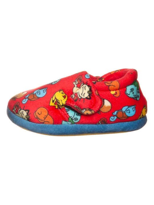 Zdjęcie produktu Clarks Kapcie "Fluffy Print" w kolorze czerwonym rozmiar: 20