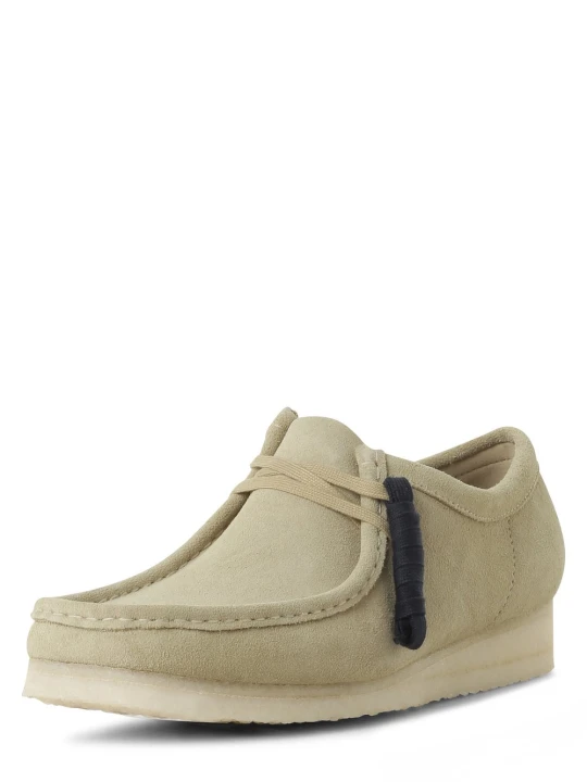 Zdjęcie produktu Clarks mokasyny ze skóry Mężczyźni skóra beżowy | szary