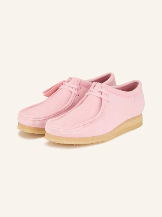 Zdjęcie produktu Clarks Originals Buty Sznurowane Wallabee rosa RÓŻOWY