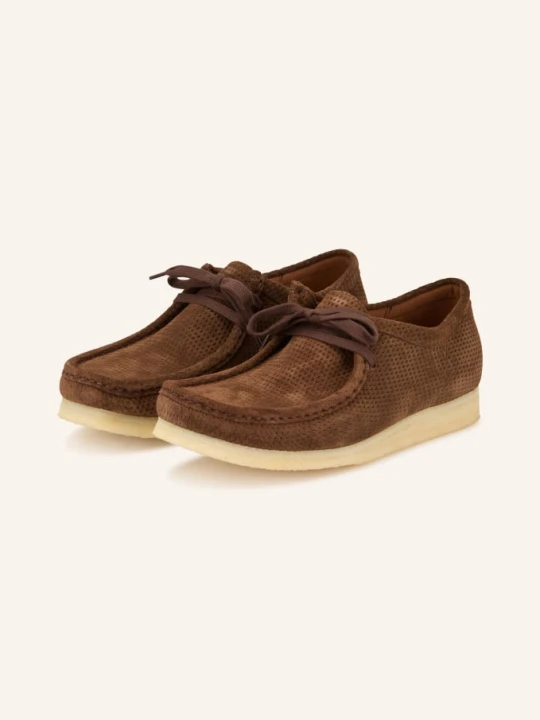 Zdjęcie produktu Clarks Originals Mokasyny Wallabee braun BRĄZOWY