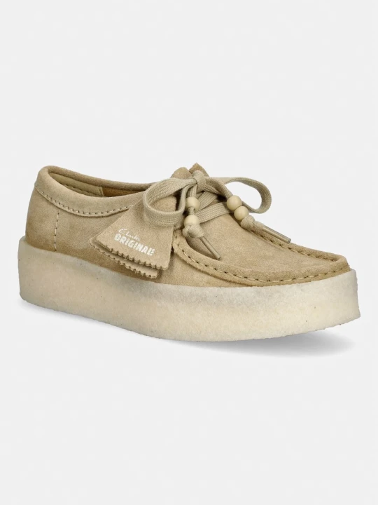 Zdjęcie produktu Clarks Originals Wallabee Cup mokasyny damskie zamszowe