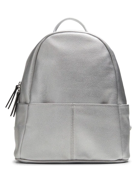 Zdjęcie produktu Clarks Plecak "Handlist Lulu" w kolorze srebrnym - 24, 5 x 30 x 12 cm rozmiar: onesize
