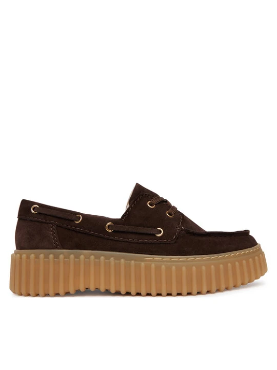 Zdjęcie produktu Clarks Półbuty Torhill Boat 26186647 Brązowy