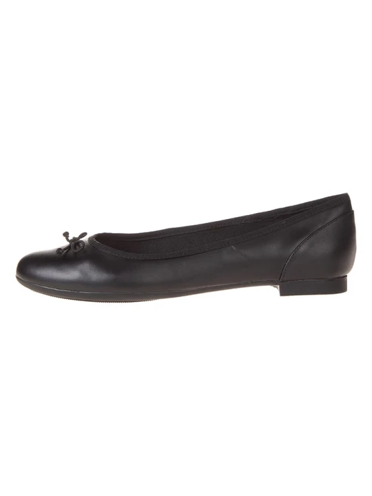 Zdjęcie produktu Clarks Skórzane baleriny "Couture Bloom" w kolorze czarnym rozmiar: 38