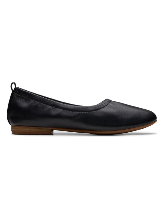Zdjęcie produktu Clarks Skórzane baleriny "Fawna" w kolorze czarnym rozmiar: 38