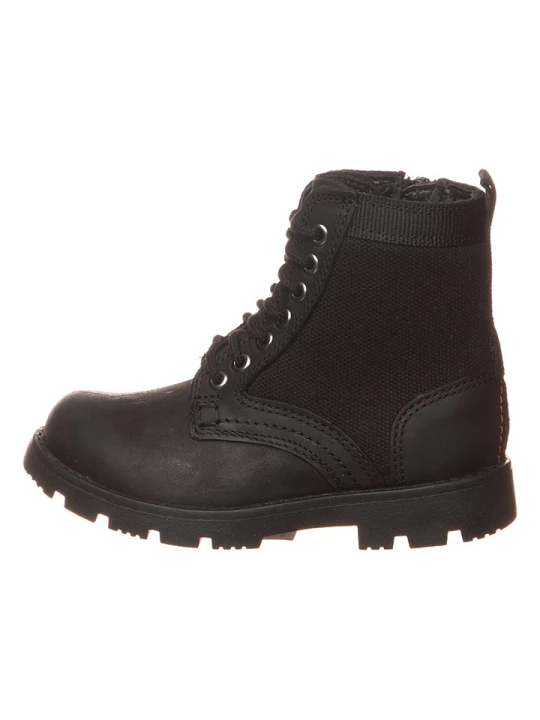 Zdjęcie produktu Clarks Skórzane botki "Heath Chard" w kolorze czarnym rozmiar: 20