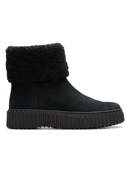 Zdjęcie produktu Clarks Skórzane botki "Torhill Turn" w kolorze czarnym rozmiar: 39