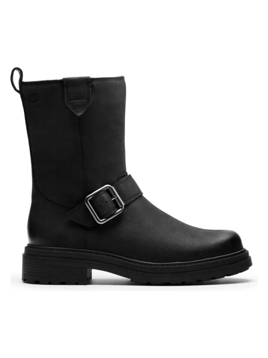 Zdjęcie produktu Clarks Skórzane botki w kolorze czarnym rozmiar: 37
