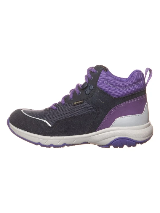 Zdjęcie produktu Clarks Skórzane botki w kolorze fioletowo-czarnym rozmiar: 28