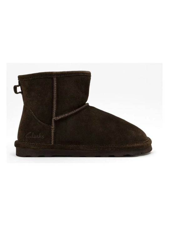 Zdjęcie produktu Clarks Skórzane botki zimowe w kolorze brązowym rozmiar: 38