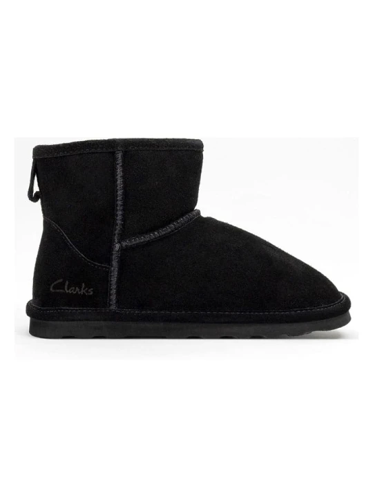 Zdjęcie produktu Clarks Skórzane botki zimowe w kolorze czarnym rozmiar: 42