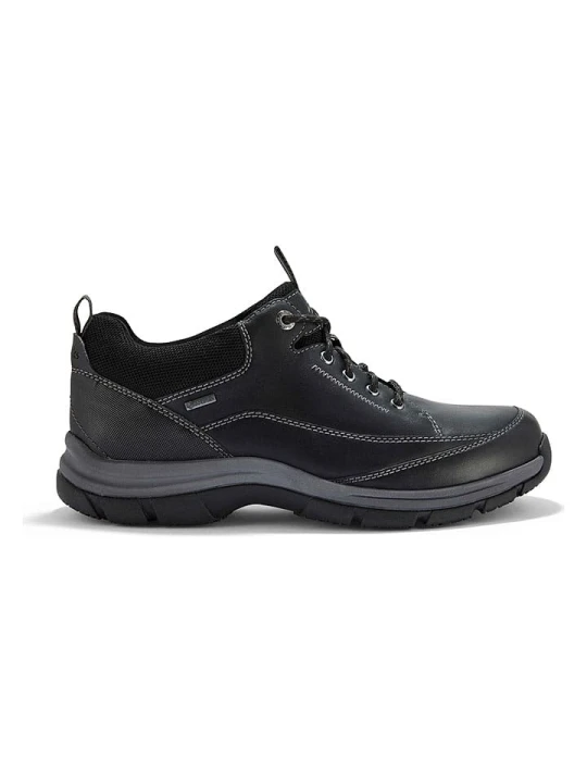 Zdjęcie produktu Clarks Skórzane buty trekkingowe "Spypath Lo GTX" w kolorze czarnym rozmiar: 41, 5