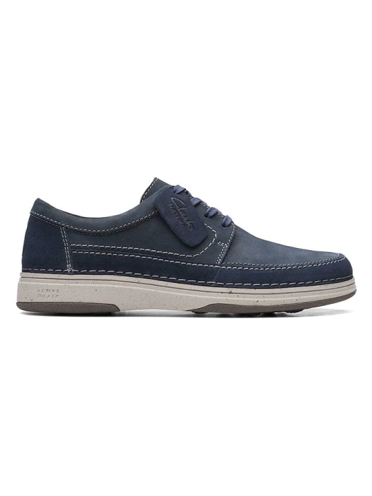 Zdjęcie produktu Clarks Skórzane mokasyny "Nature 5" w kolorze granatowym rozmiar: 41