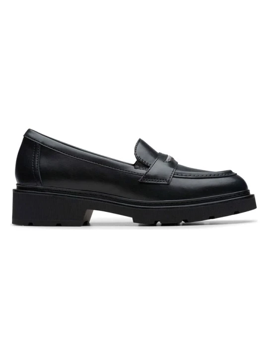 Zdjęcie produktu Clarks Skórzane mokasyny w kolorze czarnym rozmiar: 36