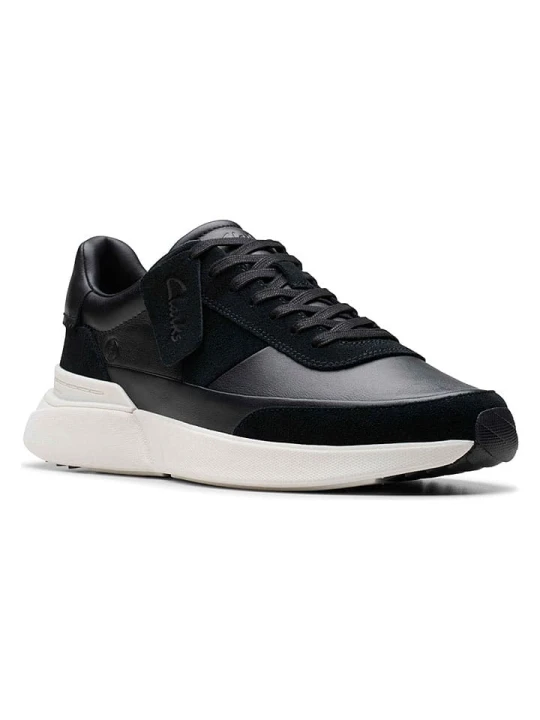 Zdjęcie produktu Clarks Skórzane sneakersy "Craft Pace" w kolorze czarnym rozmiar: 42