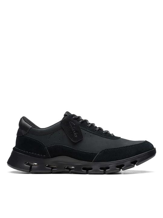 Zdjęcie produktu Clarks Skórzane sneakersy "Nature X One" w kolorze czarnym rozmiar: 40