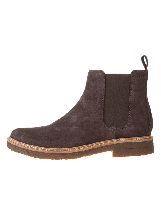 Zdjęcie produktu Clarks Skórzane sztyblety "Clarkdale Easy" w kolorze brązowym rozmiar: 45