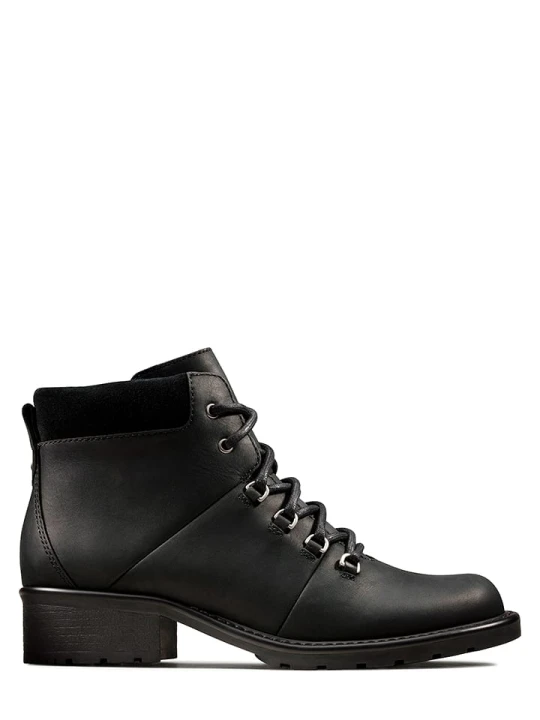 Zdjęcie produktu Clarks Skórzane trzewiki w kolorze czarnym rozmiar: 39